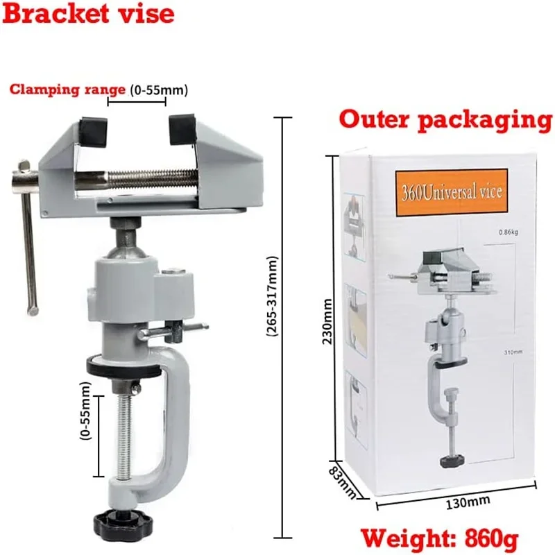 Woodworking Vise - Do uniwersalnego wkrętaka stołowego do wiercenia