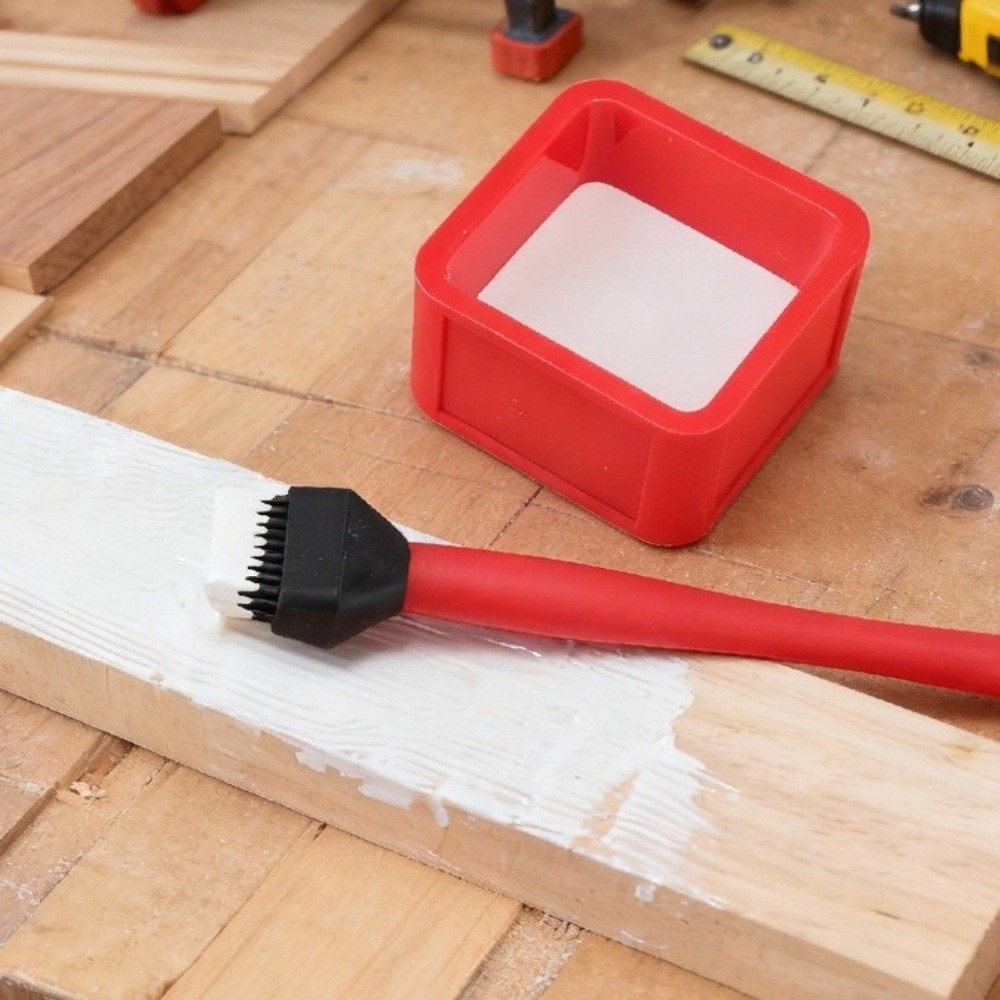 Woodworking Easy Projects - Pędzel do kleju silikonowego z szczelną