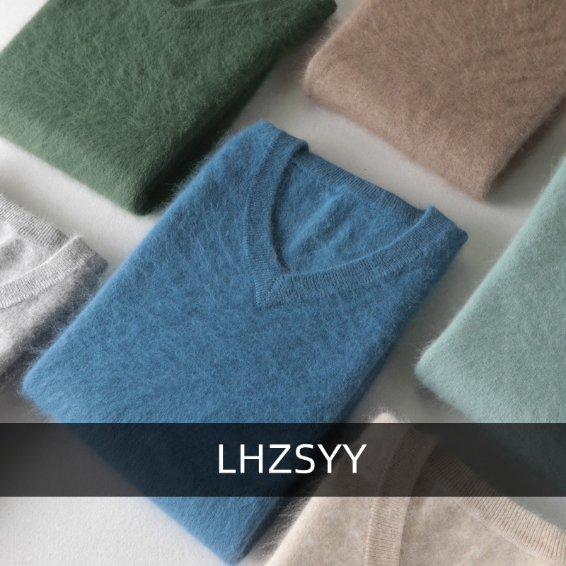 Woodworking Brand - LHZSYY Męskie swetry w dużych rozmiarach