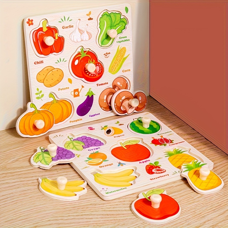 3 szt. Drewniane puzzle z kołk – Woodworking For Kids recenzja i cena