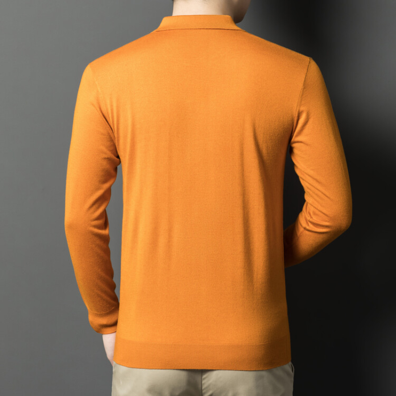 Męski sweter z dekoltem w kszt – Woodworking Brand recenzja i cena