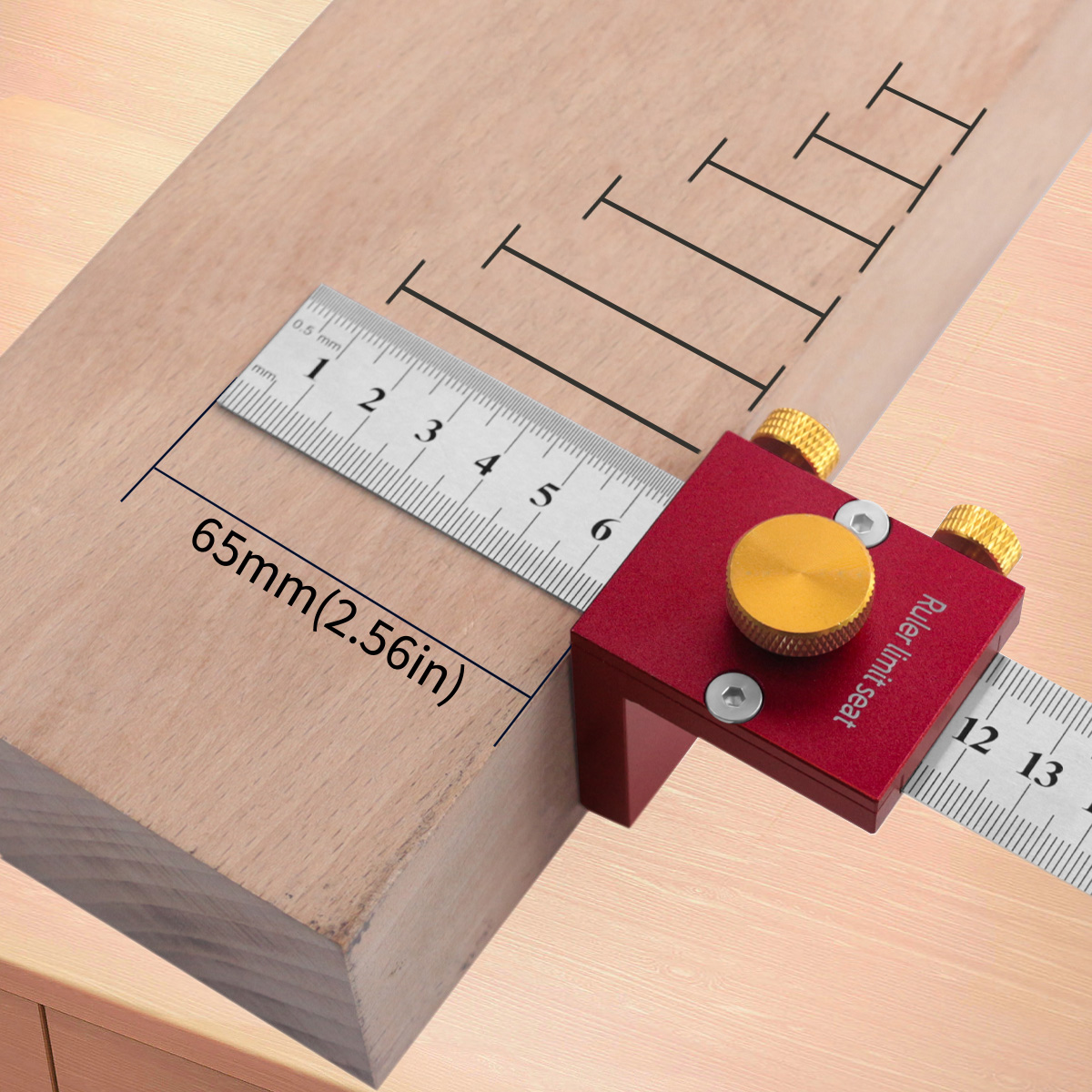 Linijka traserska 30 cm / 12 c – Woodworking Carpenter recenzja i cena