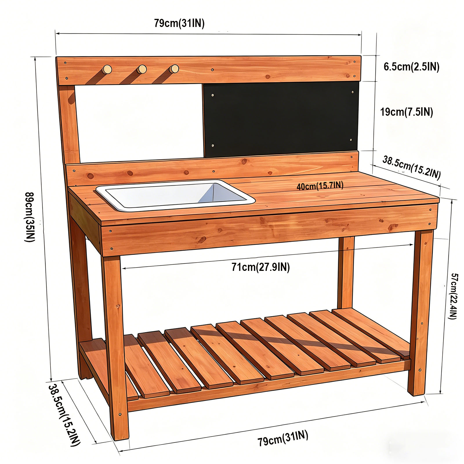 Drewniane stołki do sadzenia d – Woodworking For Kids recenzja i cena