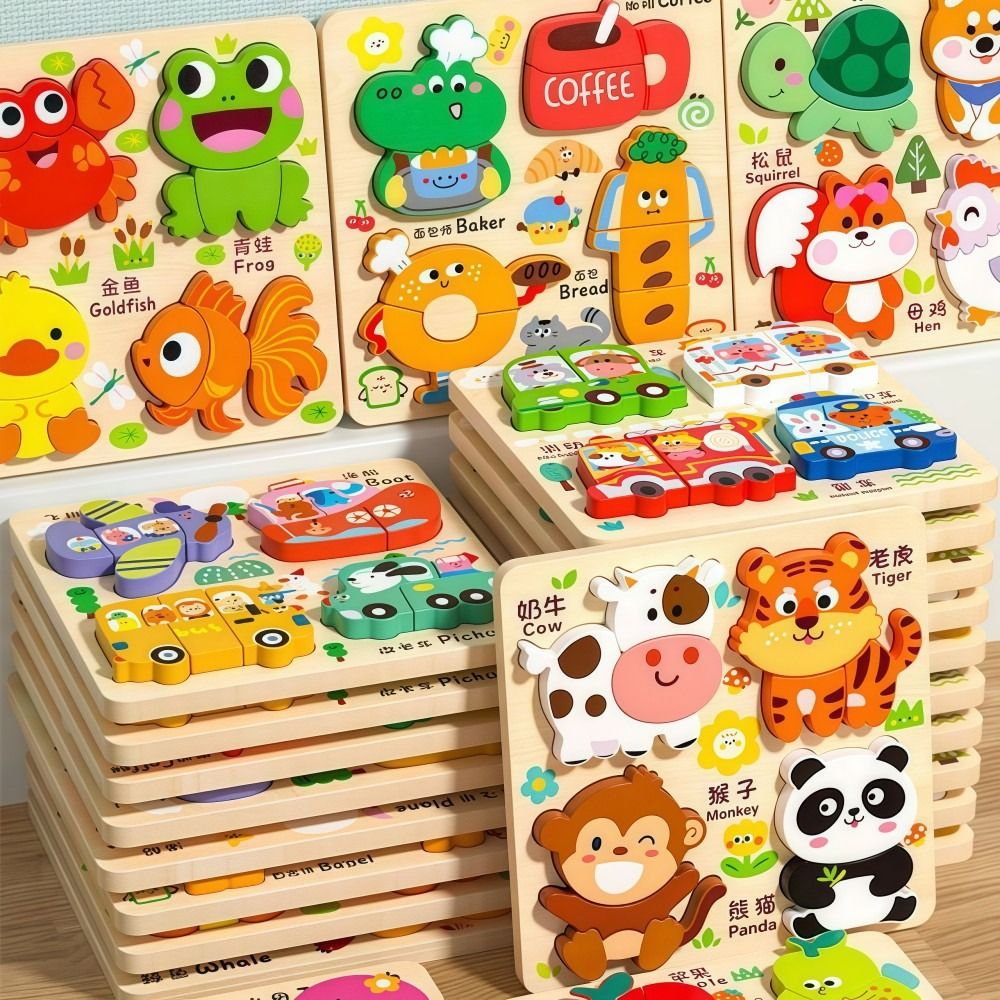 Nowe drewniane puzzle 4w1, tró – Woodworking For Kids recenzja i cena