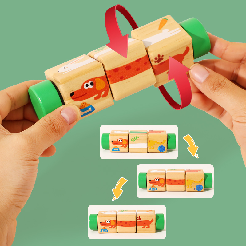 1 szt. Drewniana obrotowa ukła – Woodworking For Kids recenzja i cena