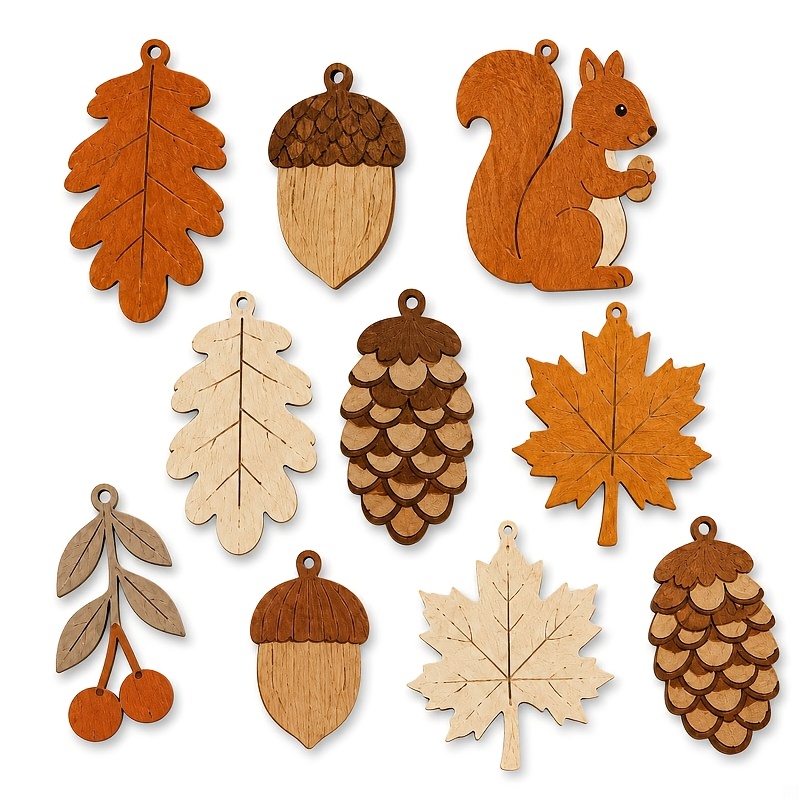 Jesienny drewniany girlanda z  – Woodworking Room recenzja i cena
