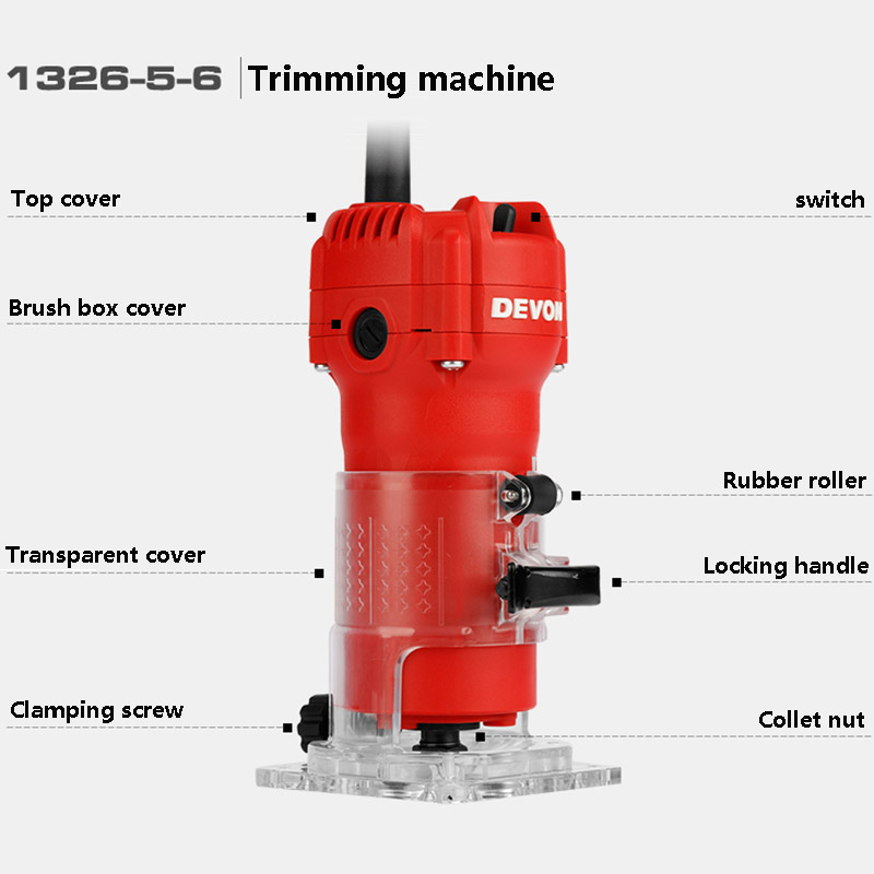 Frezarka do drewna 220V, elekt – Woodworking Carpenter recenzja i cena