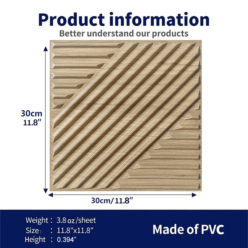 12 szt. Panele ścienne 3D 30x3 – Woodworking Room recenzja i cena