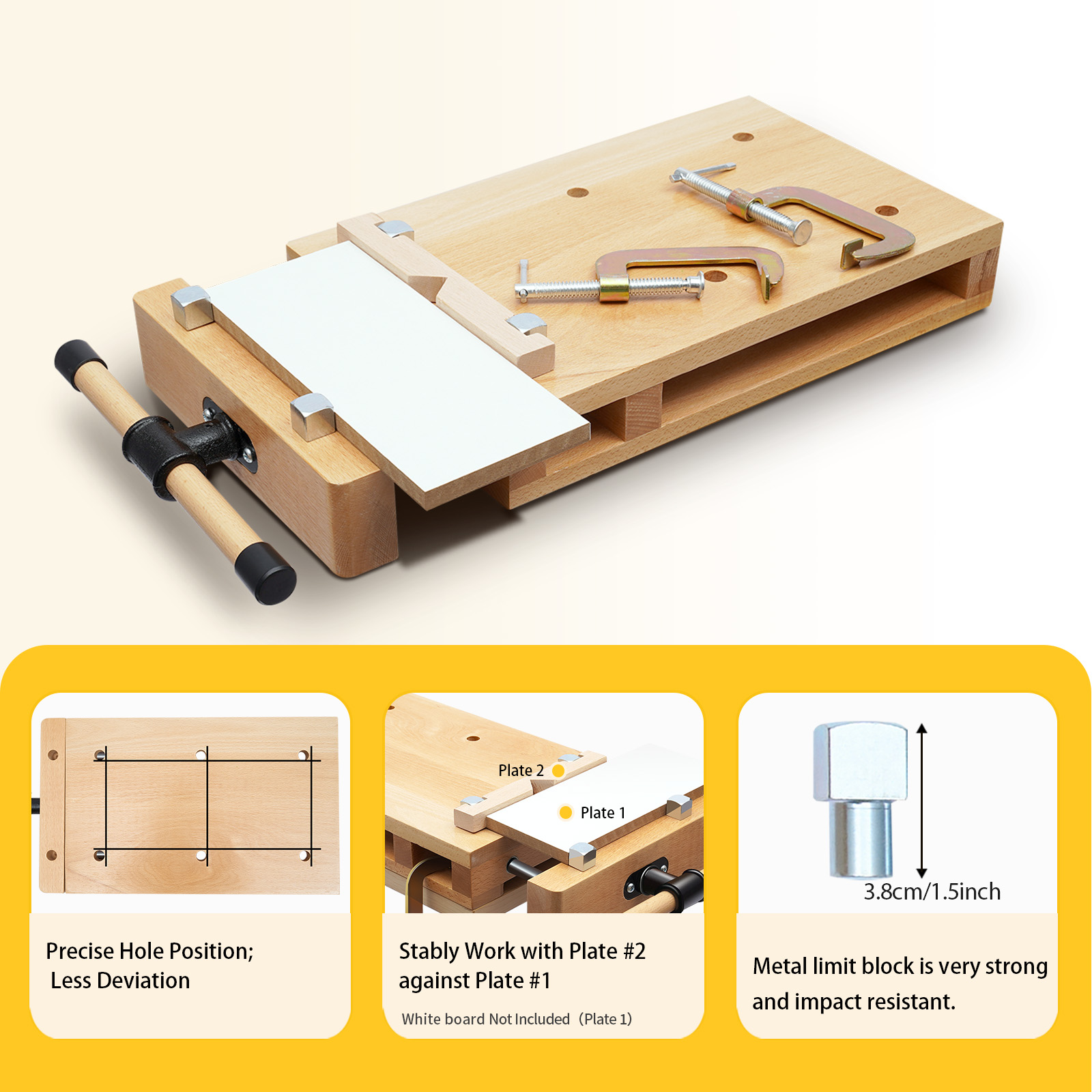 Imadło stolarskie do stołu war – Woodworking Vise recenzja i cena